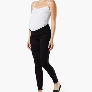 Black Levi's maternity jeans